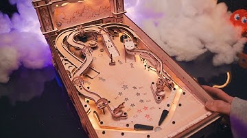 Robotime ROKR 3D Pinball Machine 3D Wooden Puzzle
