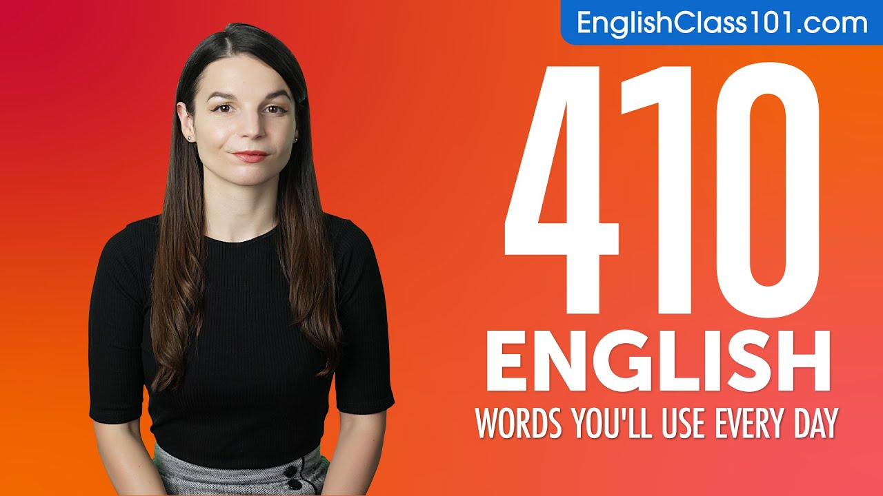 410 English Words You'll Use Every Day - Basic Vocabulary #81 - YouTube