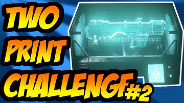 "Exo Zombies" 2 Print Challenge Pt2 (COD AW Exo Zombies Outbreak)
