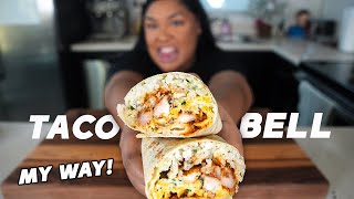 HOW TO MAKE THE BEST TACO BELL BURRITO IN HISTORY | COOKMAS DAY 12