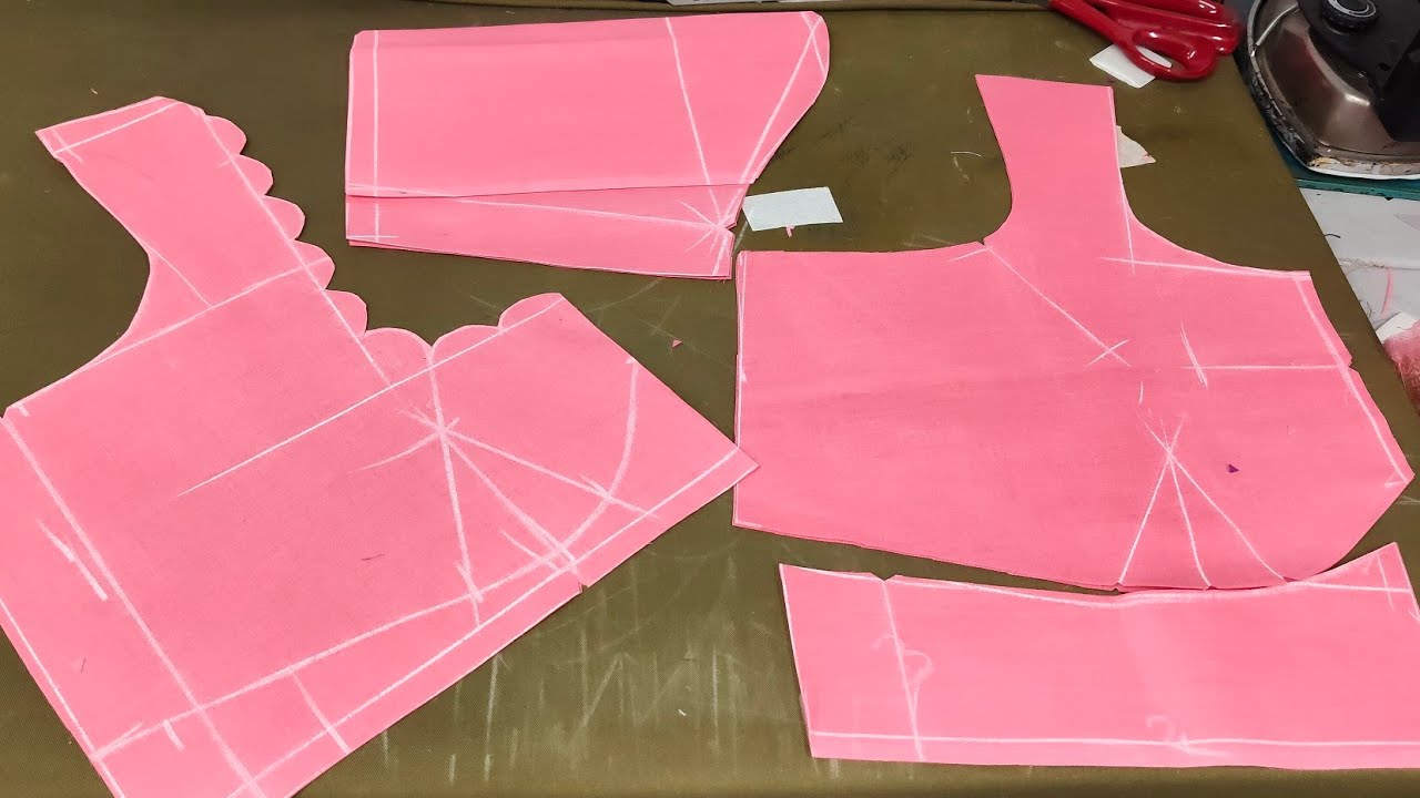 ESHA BOUTIQUE  is live normal belt wala blouse back scalp design esha boutique suscribe please