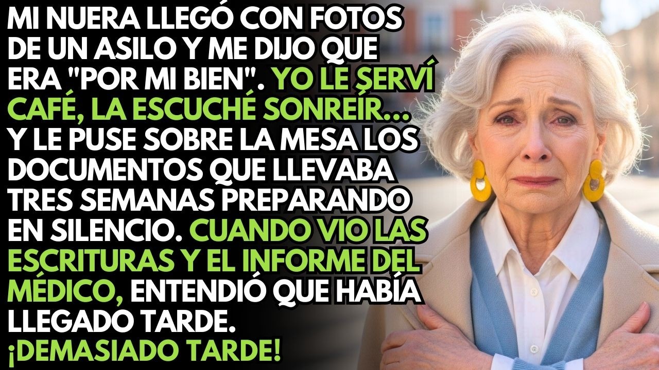 Mi Nuera Quería Quitarme Mi Casa  No Sabía Que Yo Ya Estaba Un Paso Adelante Cuando Llegó Con Su Car