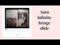Auto infinite image slide using html css and javascript