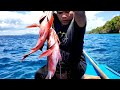 Setelah badai spot ini dihuni ikan kakap merah sekali strike naik 2 ekor ikan