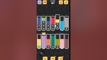 💦Water Sort Quest |Stage-107 💯 Easy level 👌