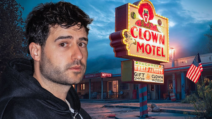 J'ai dormi dans le Motel le plus Hanté des USA ! (Clown Motel)