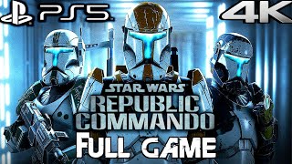 STAR WARS REPUBLIC COMMANDO PS5 Gameplay Walkthrough FULL GAME (4K 60FPS)