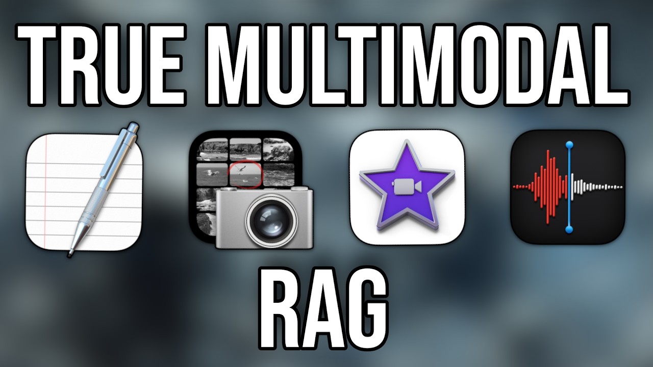 True Multimodal RAG - Audio/Image/Video/Text