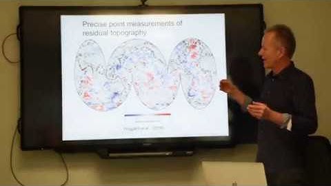 "Understanding the contribution of mantle convection to surface topography" by Prof. Dietmar Muller