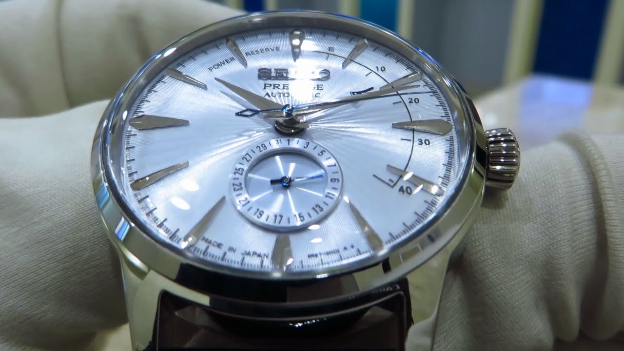 Seiko Presage Time SSA343J1 - YouTube