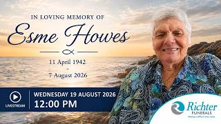 Celebrating the life of Esme Howes