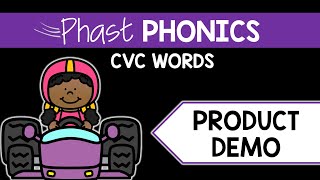 Daily Phonics Practice: Phast Phonics CVC Word Edition