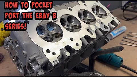 How-To Pocket Port the Ebay Honda B series!