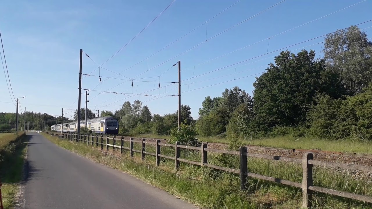 Rame VR 2N TER NORD PAS DE CALAIS poussée par la BB 22268 ...