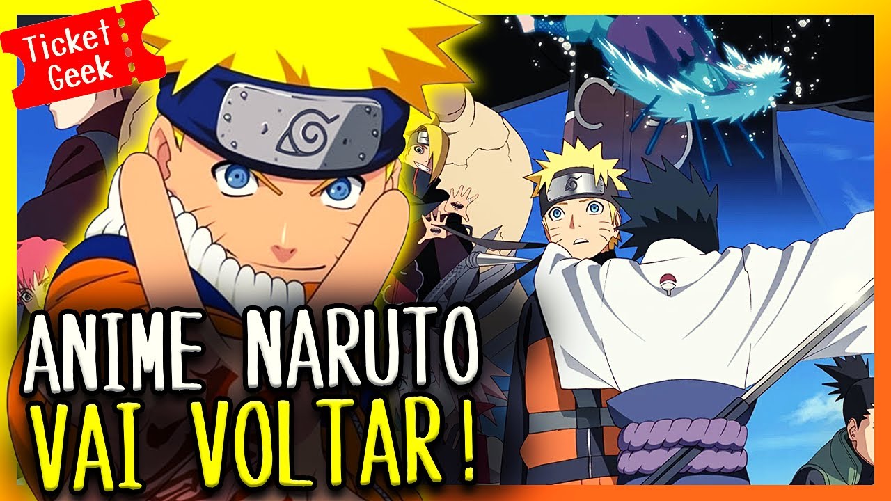 DESISTIRAM DE BORUTO? NARUTO VAI VOLTAR COM NOVOS EPISÓDIOS! 