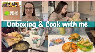 HELLO FRESH UNBOXING & COOK WITH ME UK