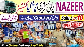 Biggest Crockery Sale | Wholesale Irani Crockery | Nazeer Irani Crockery