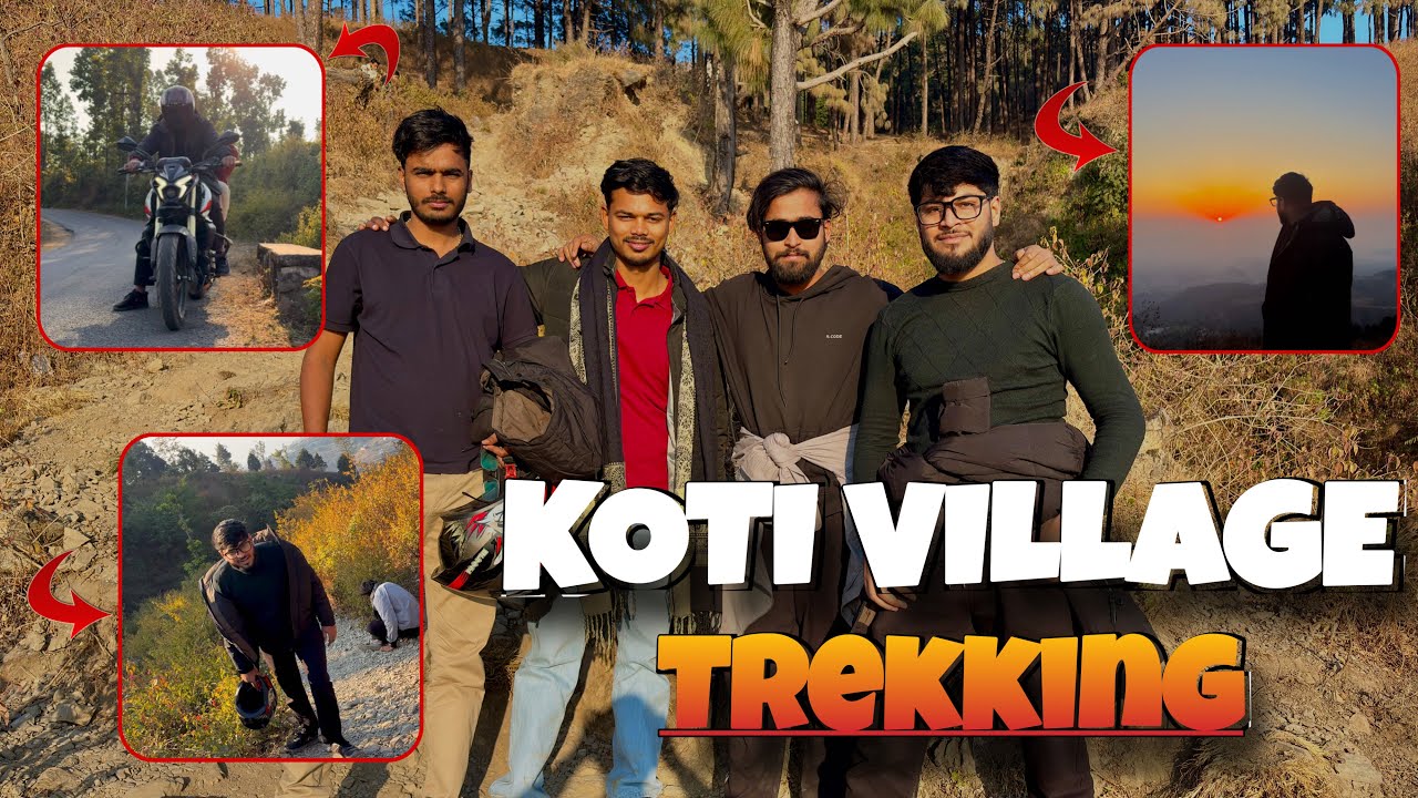 Koti Village Uttarakhand Trekking Full Vlog 🏔️| 
