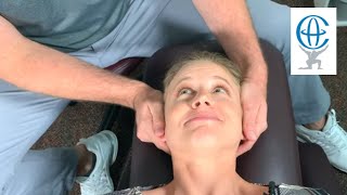 Chiropractic Adjustment Loud Crack For Stuck Shoulders