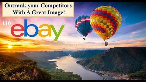 FREE eBay Image Editor - eBay Listing Optimization Work for More Sales!