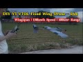 DIY Y3 VTOL Fixed Wing Drone – 1.6m Wingspan | 130km/h Speed | 100km+ Range