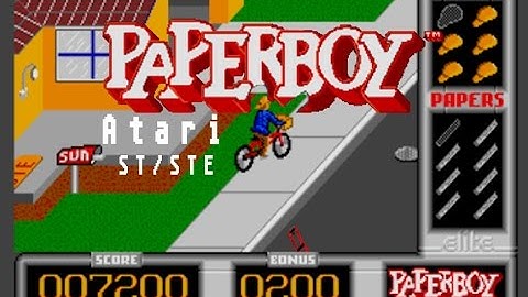 Paperboy - Atari ST (1989)