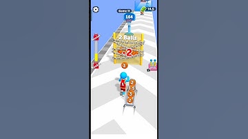 Shoot Balls Run 🏀 - All Levels Gameplay (iOS & Android) #shorts #gameplay