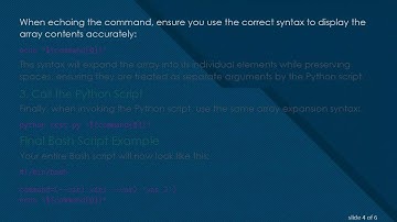 How to Effectively Pass Bash Variables to a Python Script