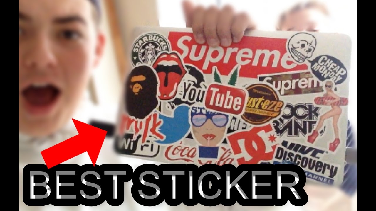 Supreme Macbook Decal Supreme and Everybody