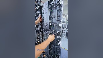 A super big LED screen, how long do you think it will take to install?#eagerled #leddisplay #short