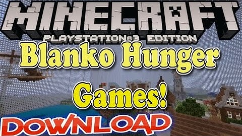 BLANKO HUNGER GAMES DOWNLOAD MINECRAFT PS3 PS4 EU & US / DISC & DIGITAL