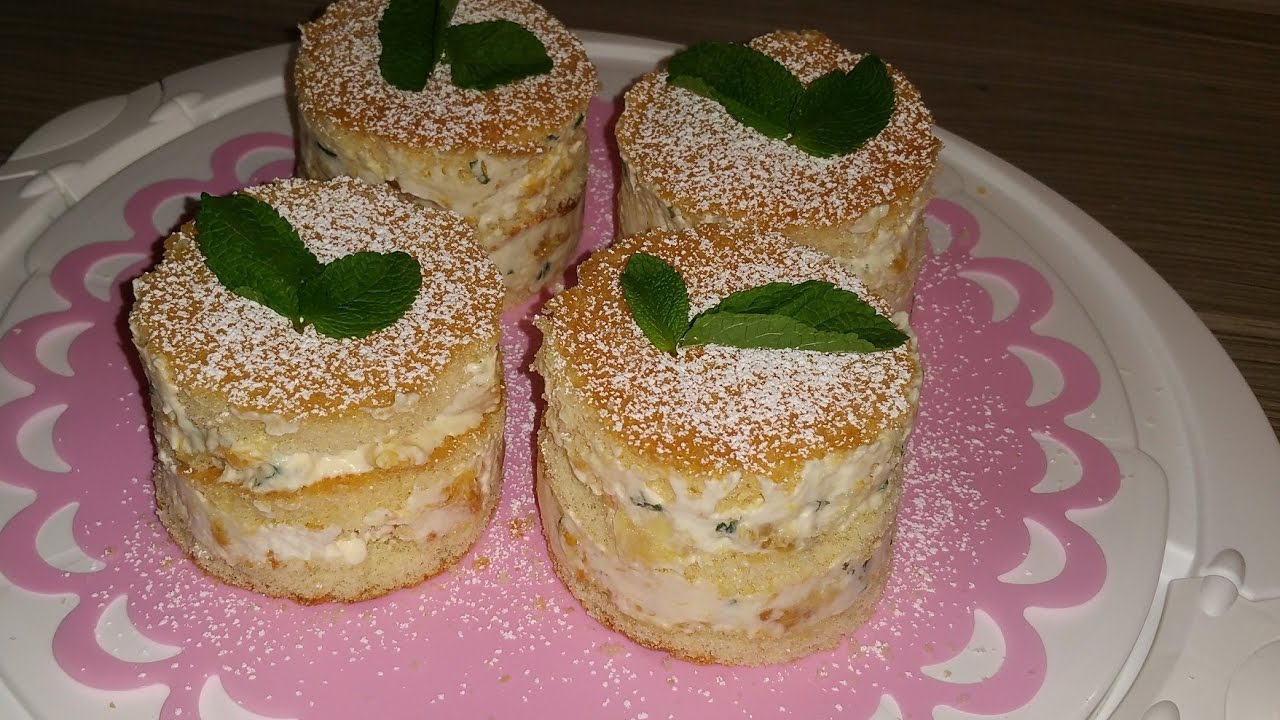 Orangen-Creme-Törtchen | Desserttörtchen - YouTube