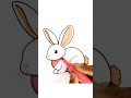 How To Colour Rabbit Viral Drawing Shorts 