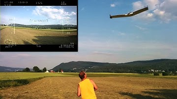 Zephyr II FPV Launching with MFD Autopilot made easy!