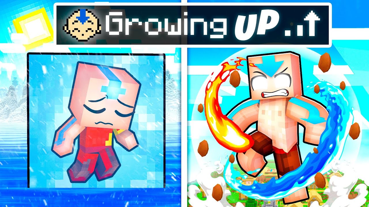 Growing up as AVATAR in Minecraft!