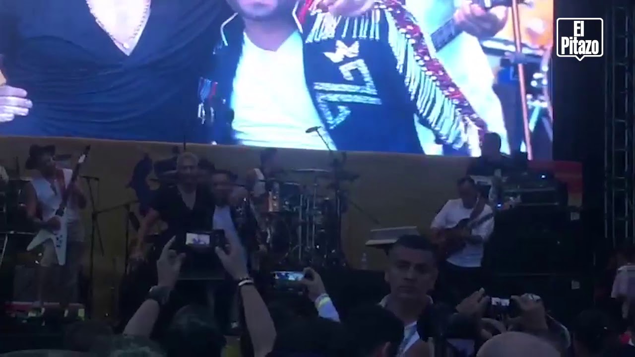 Chino y Nacho se unen en el Venezuela Aid Live. colombia map