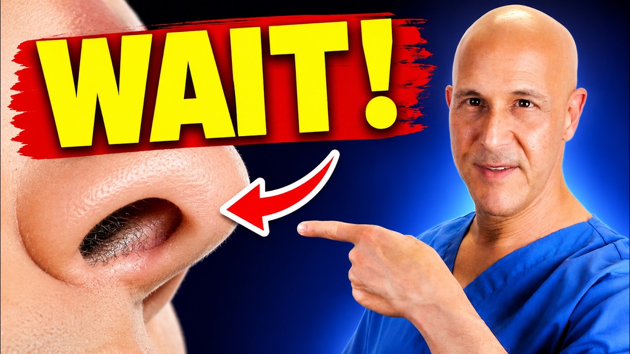 Before You Trim Your Nose Hair — Watch This | Dr. Mandell