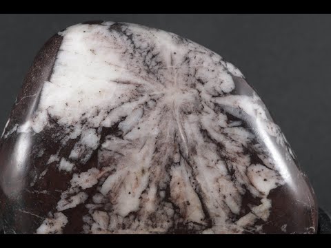 岐阜県根尾谷産 菊花石 台付き 497g /Chrysanthemum Stone - YouTube