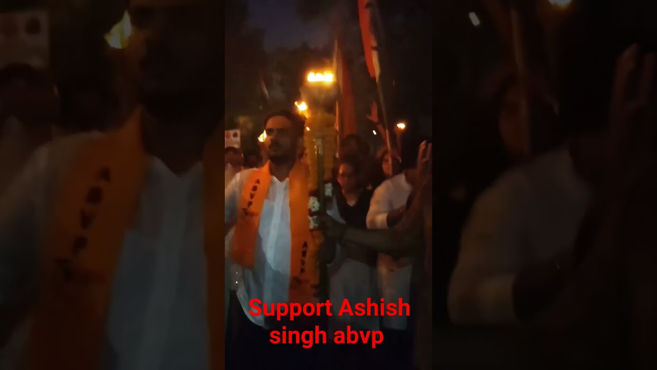 support Ashish singh join abvp 