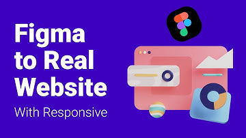 Convert A Figma Design To A Real Website | convert to HTML With responsive