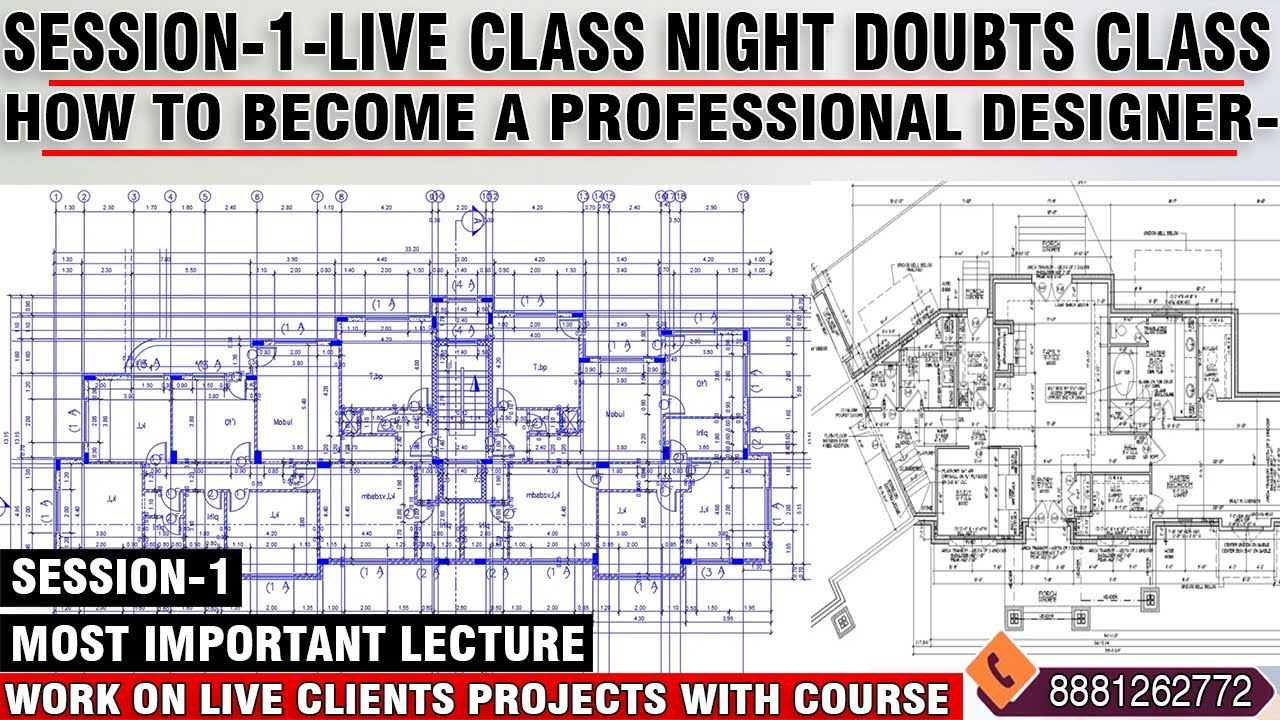 Session 1 Live Class Night Batch Interior +Architetcure How To become a ...