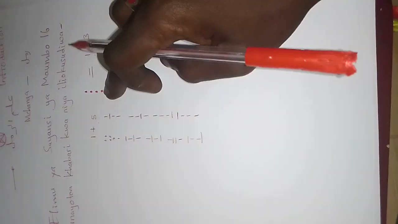 SOMO LA UTANGULIZI WA ELIMU YA RAMLI  KUTOKA KWA DR ABDULFATAAH .0672885454 TANZANIA