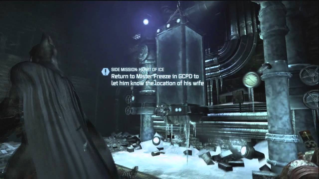 Batman Arkham City: Mr Freeze - Finding Nora - YouTube