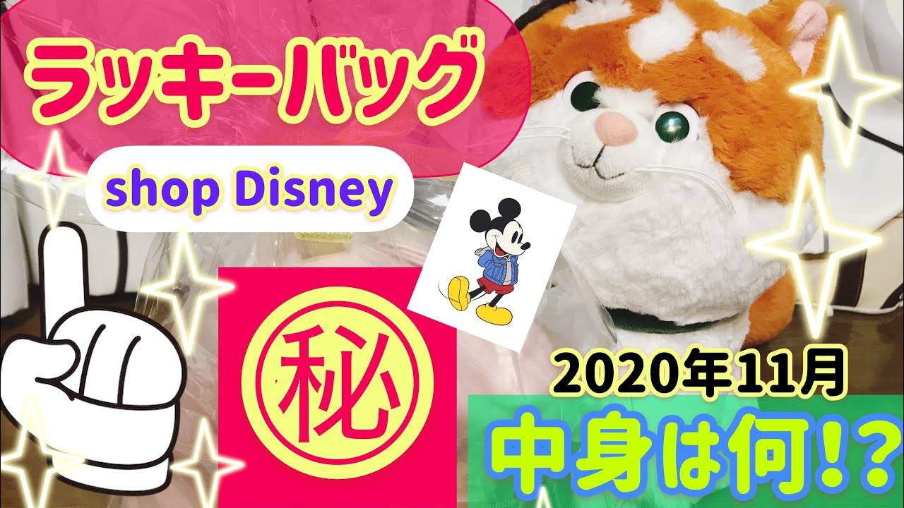 最新 ラッキーバッグ ディズニーストア Shopdisney開封してみた 年11月 Yayafa