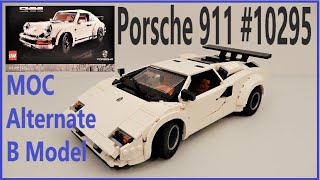 Lego Lamborghini Countach MOC Porsche 911 10295 Creator Expert Alternate B Model Alt Build