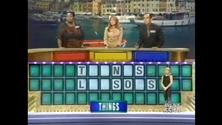Wheel Of Fortune Sudden Death Tossup thursday March 13 2003