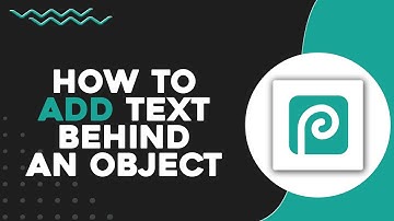 How To Add Text Behind An Object in Photopea (Quick & Easy)