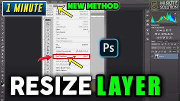 How to resize a layer in photoshop 2024