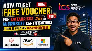FREE Certification Vouchers for TCS Employees π₯Άπ₯ |Get Databricks, AWS & Microsoft Certification FREE