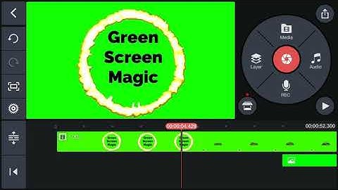 How to remove watermarks from my green screen videos using KineMaster